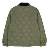 Quilted Coaches Jckt New Era Novwhi