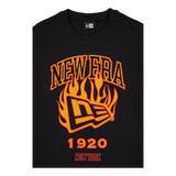 Ne Flag Flame Os Tee Newera Blkfdr