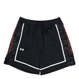Zone Pro 7" Mesh Short Prntd Black