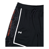Zone Pro 7" Mesh Short Prntd Black