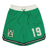 Courtside Hoops Short Team Kelly Green