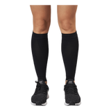 Zoned Support Calf Sleeves Black/Silver