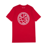 Hoops Icon Tee Red