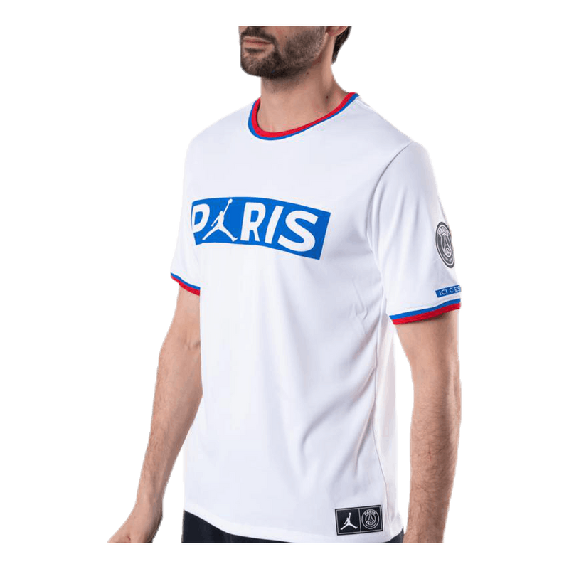 Jordan x psg wordmark tee hot sale