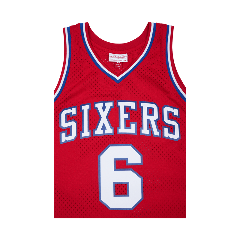 76ers Swingman-Trikot – Julius Ervin Scarlet