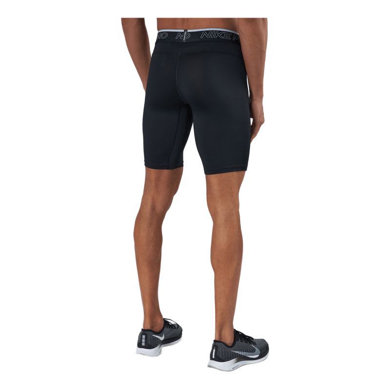 Nike Pro Dri-FIT Men's Long Shorts BLACK/WHITE