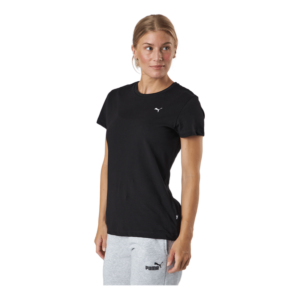 Ess Small Logo Tee Puma Black-cat