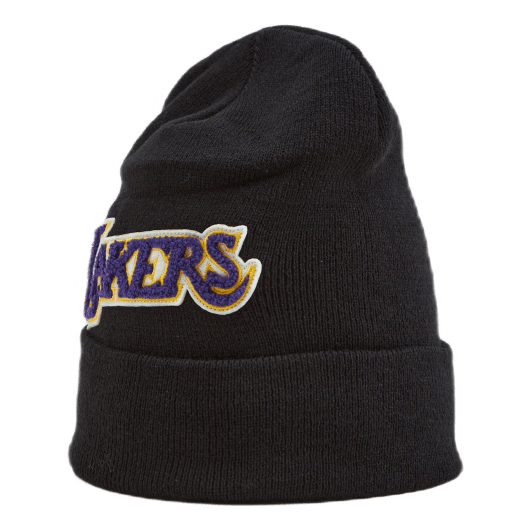 Lakers Chenille Logo Cuff Knit