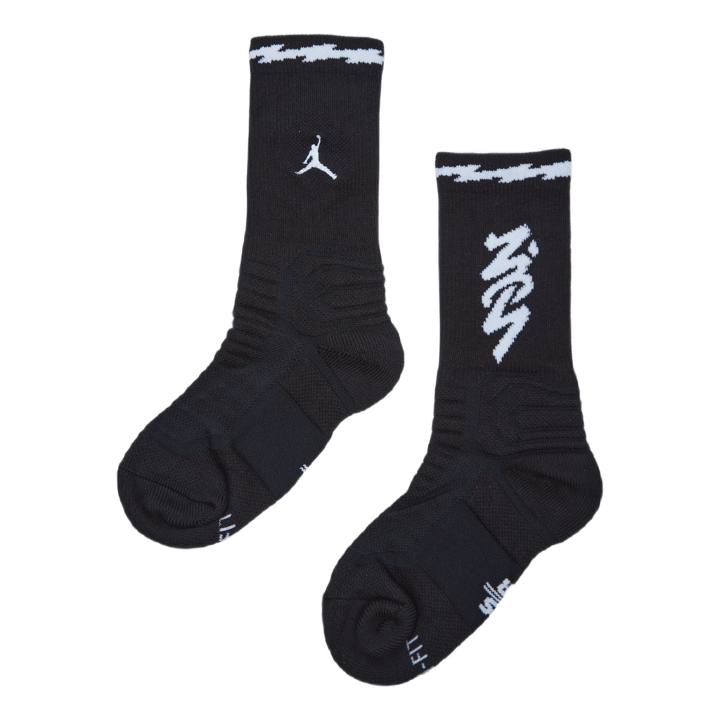 Black jordan hot sale socks