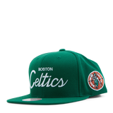 Celtics Vintage Draft Script Snapback