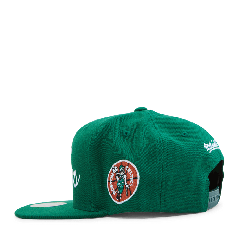 Celtics Vintage Draft Script Snapback