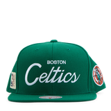 Celtics Vintage Draft Script Snapback