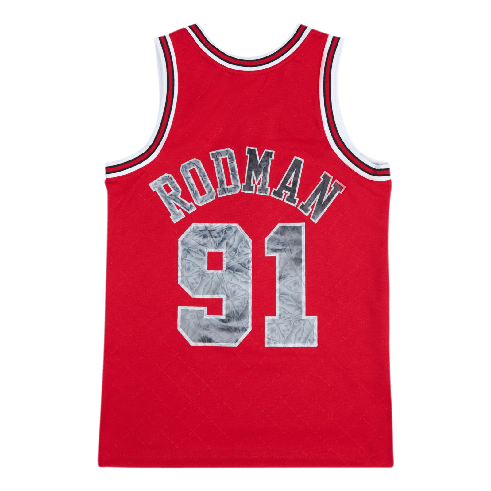 Bulls 75th Anniversary Swingman Jersey - Rodman - Mitchell