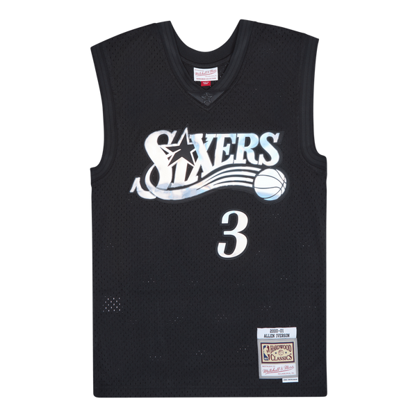 76ers Iridescent Swingman Jersey - Allen Iverson