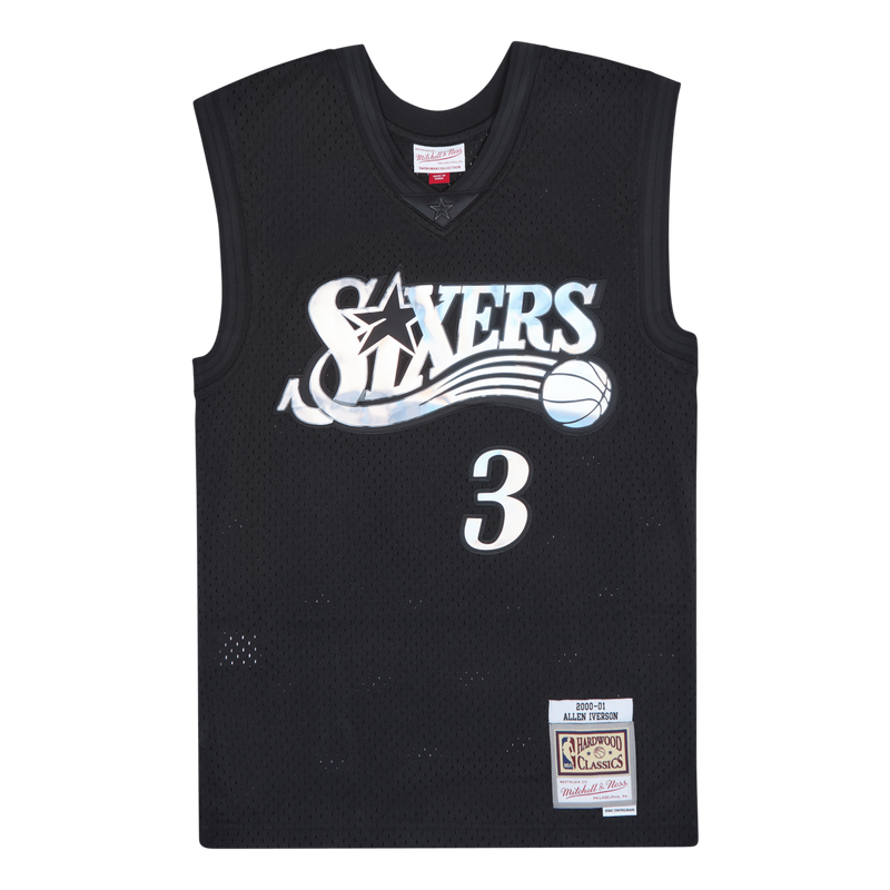 76ers Iridescent Swingman Jersey - Allen Iverson