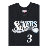 76ers Iridescent Swingman Jersey - Allen Iverson