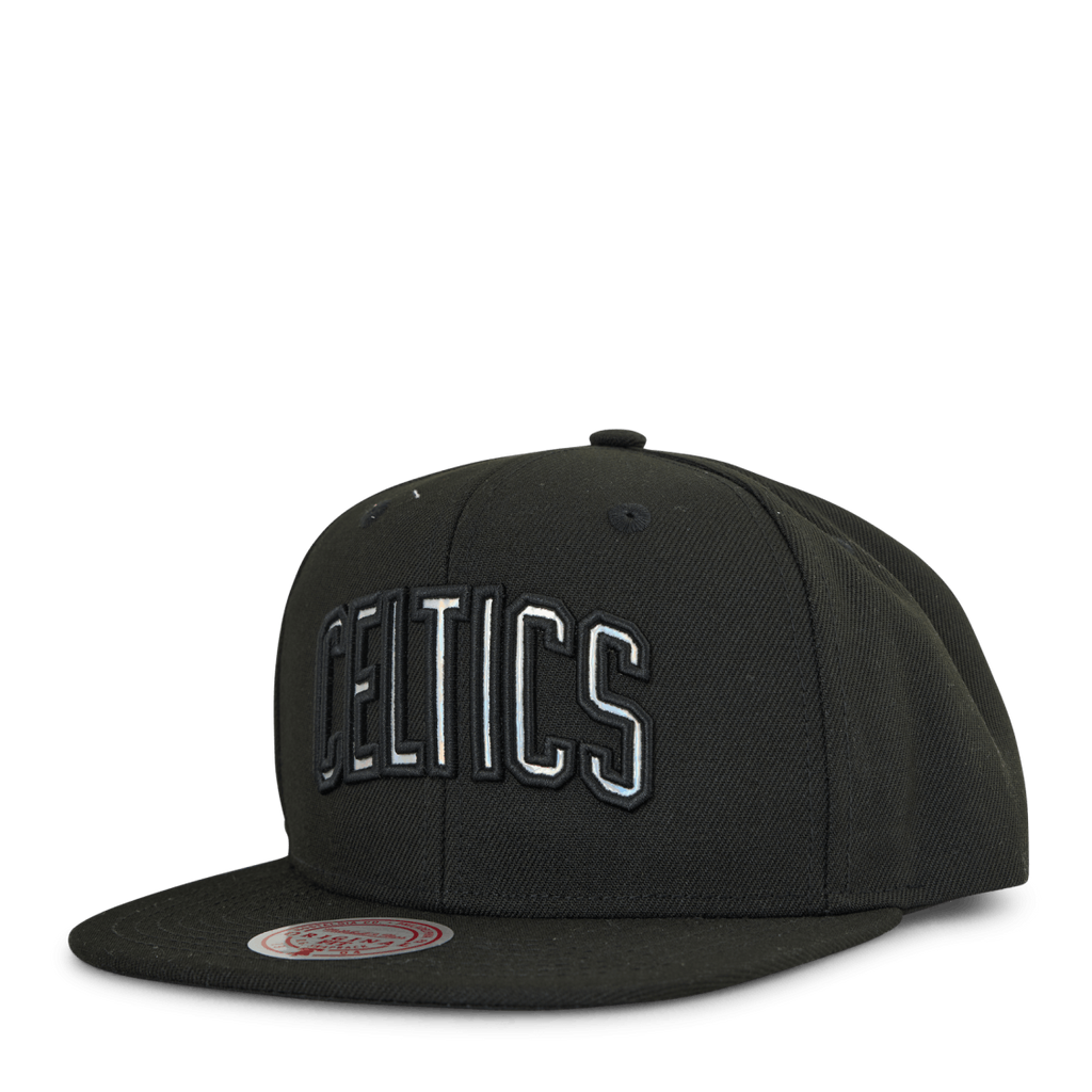 Celtics Iridescent Wordmark Snapback HWC - Mitchell \u0026 Ness –  Thesolestory.com, image size:1024x1024
