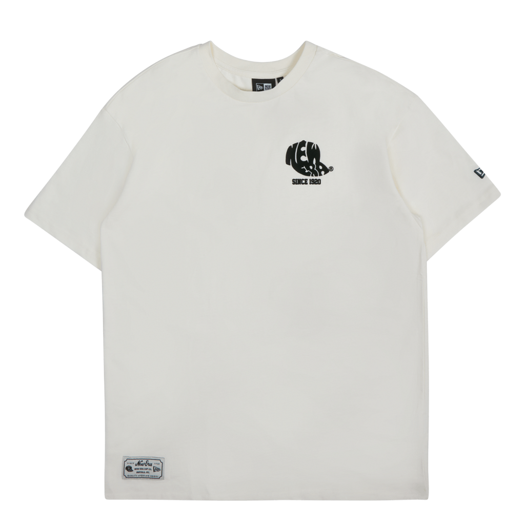 NEW ERA LOGO FLOCK SS LAISVALAIKIO T-SHIRT