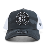 Nets NBA Camo Trucker