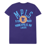 Women's Lakers Mmt Wash Ss Tee