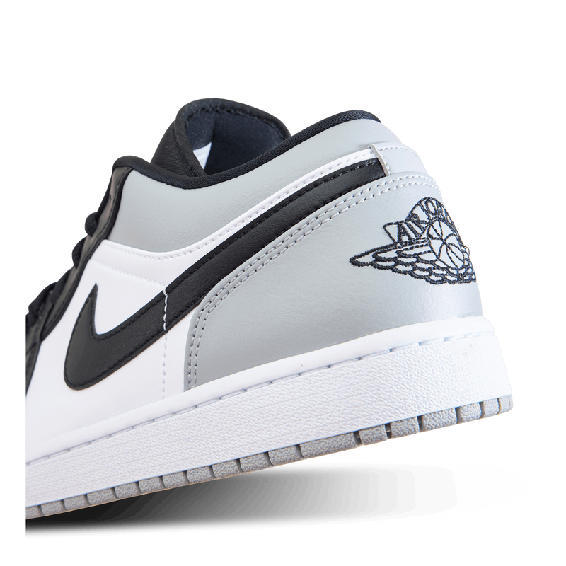 Nike air jordan 1 low white atmosphere grey & black on sale