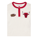 Bulls Icon Henley Cream