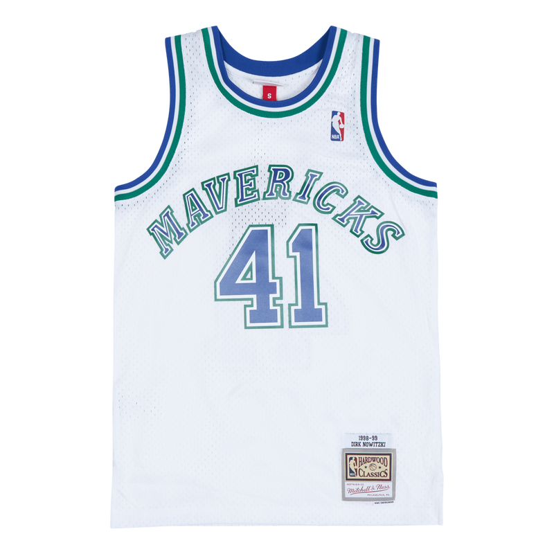 Mavs Swingman Jersey Nowitzi Mitchell Ness Solestory