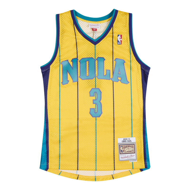 Swingman Jersey New Orleans Hornets 2010 Chris Paul Mitchell