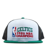 Celtics 86 Champs Trucker