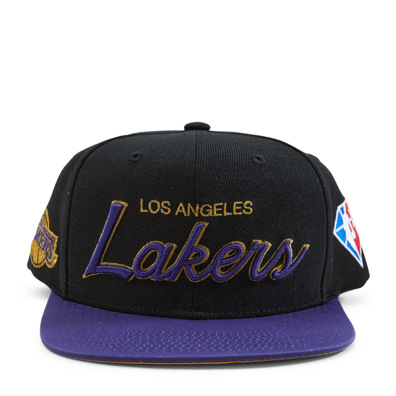 Lakers NBA 75th Gold Snapback