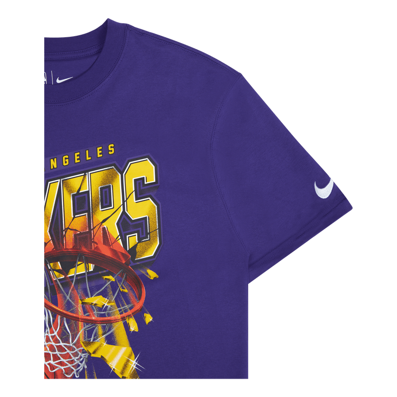 Lakers Courtside Shattrd Ss Tee