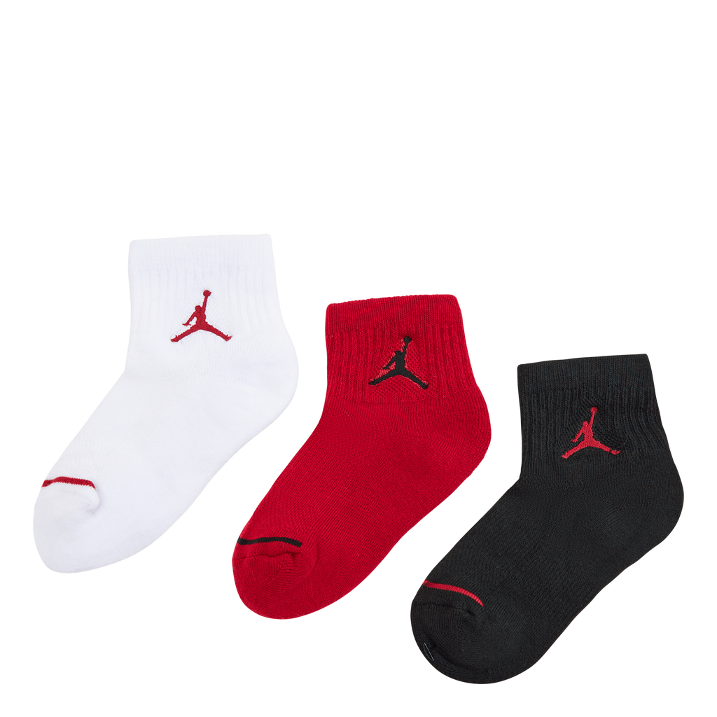 Kids Jumpman Crew Socks 3 Pack XS EU27 35 Jordan Solestory