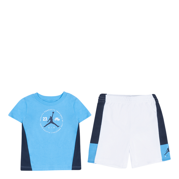 Kids Court Blocked Short Set