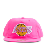 Lakers Neon Nylon Snapback