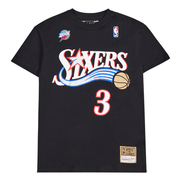 76ers Name & Number Tee Iverson