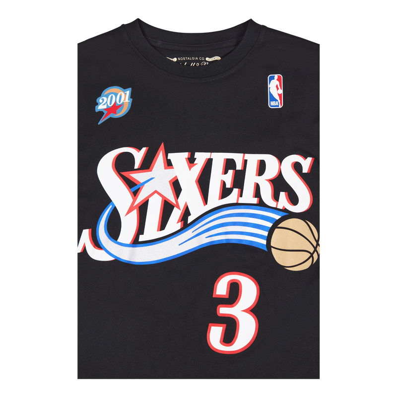 76ers Name & Number Tee Iverson