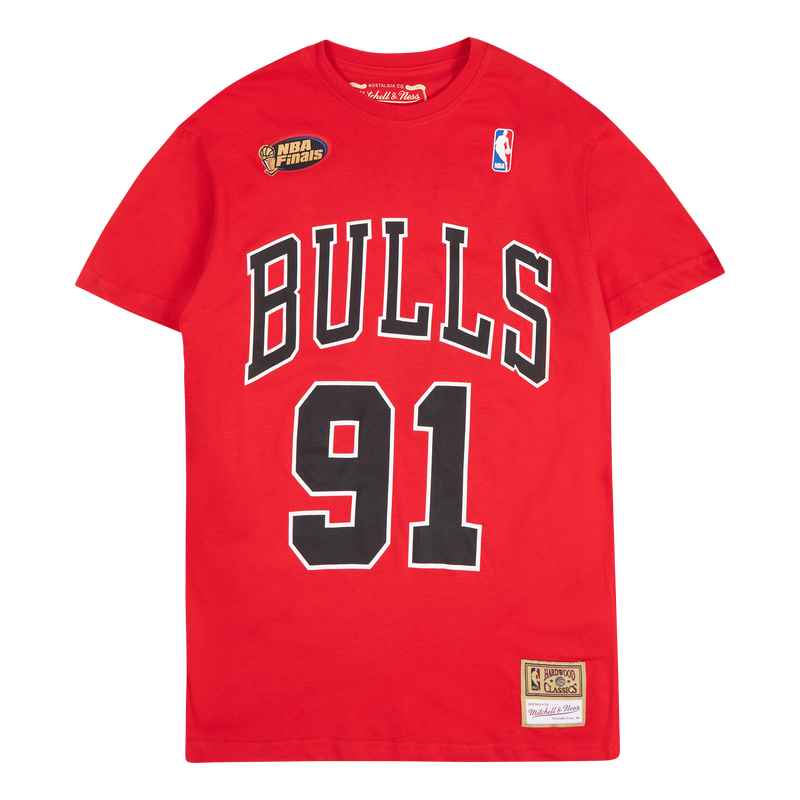 Bulls Name & Number Tee Rodman