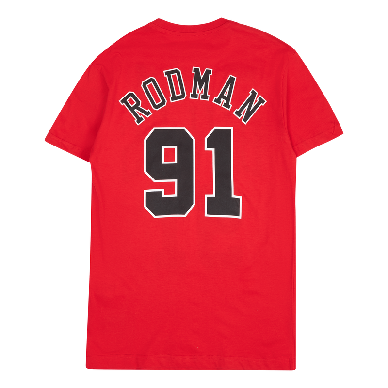 Bulls Name & Number Tee Rodman