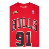 Bulls Name & Number Tee Rodman
