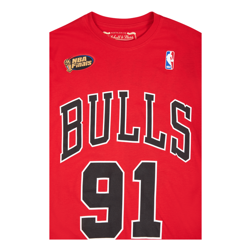 Bulls Name & Number Tee Rodman