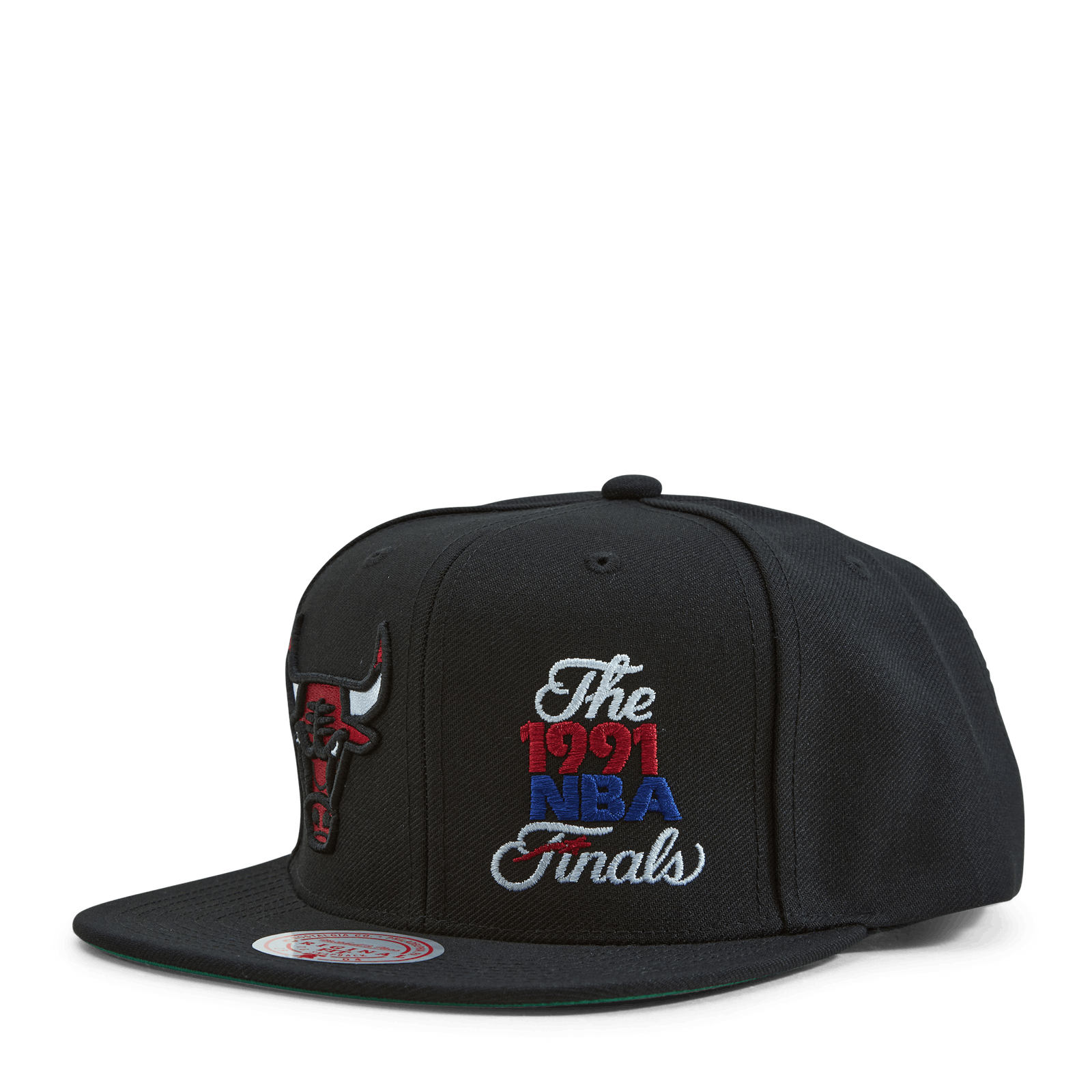Bulls Dual Whammy Snapback - Mitchell \u0026 Ness – Thesolestory.com, image size:1600x1600