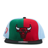 Bulls Team Era Pinwheel Snapback