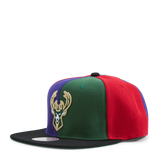 Bucks Team Era Pinwheel Snapback