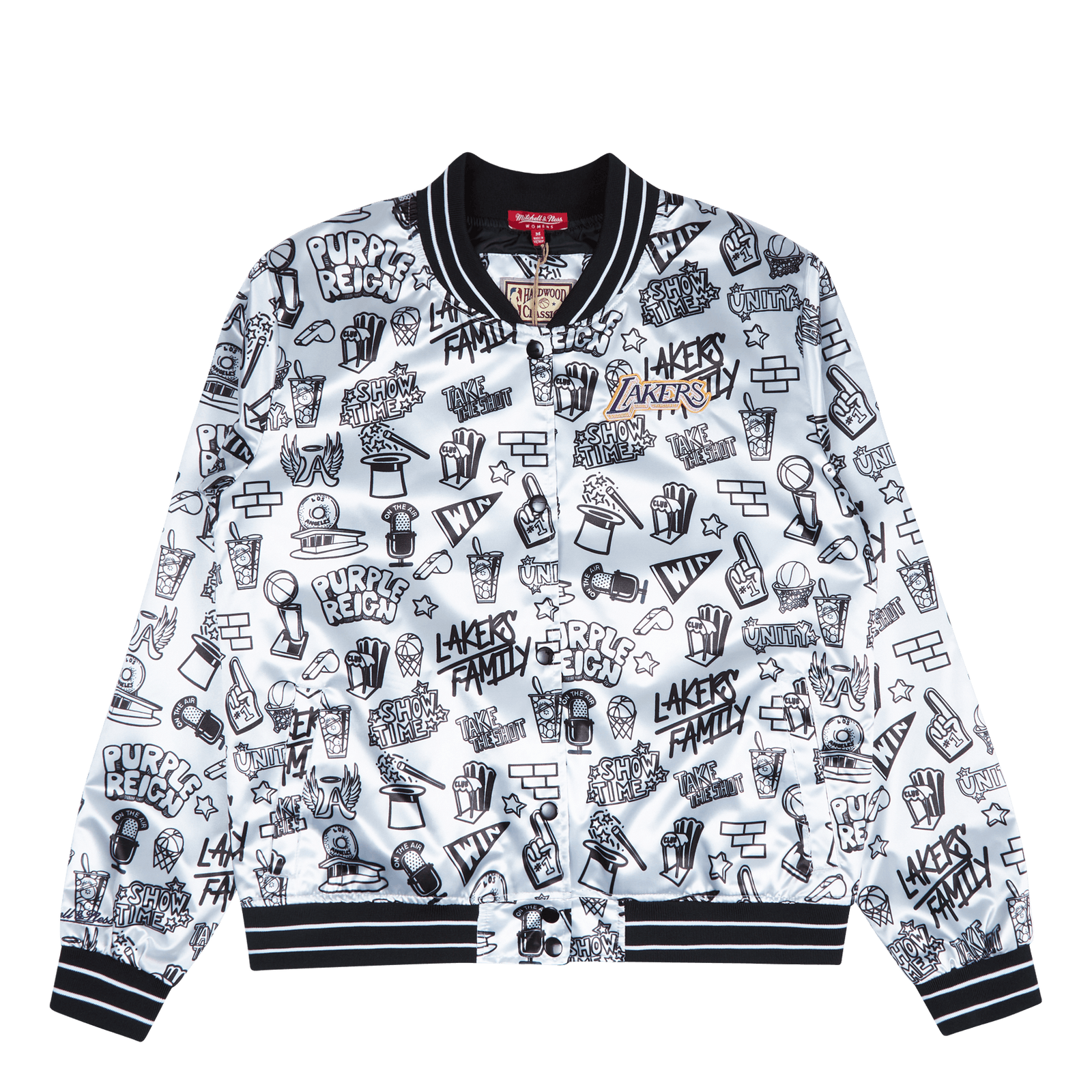 just don つけ襟　MANTELLINA LAKERS タペストリー MITCHELL AND NESS NBA Los Angeles Lakers Overtime Mesh