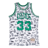 Celtics Doodle Swingman Jersey - Bird