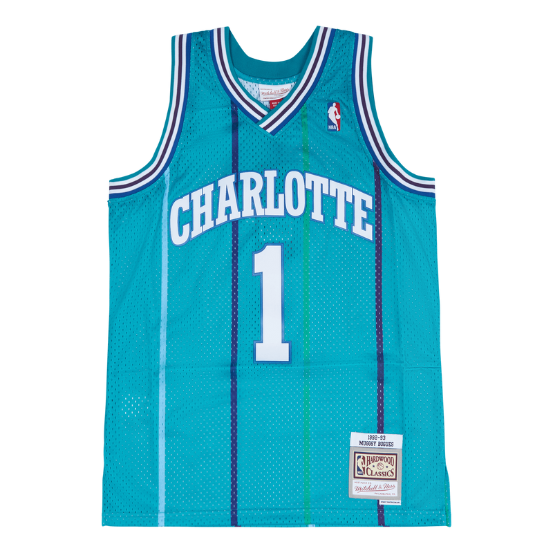 Hornets Bogues Swingman Jersey