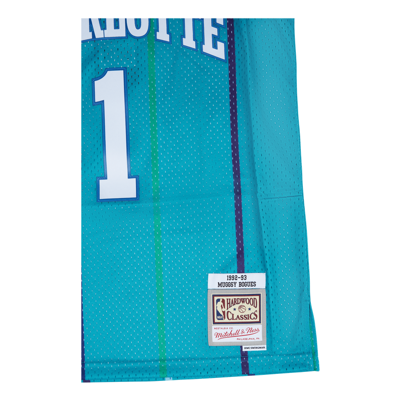 Hornets Bogues Swingman Jersey