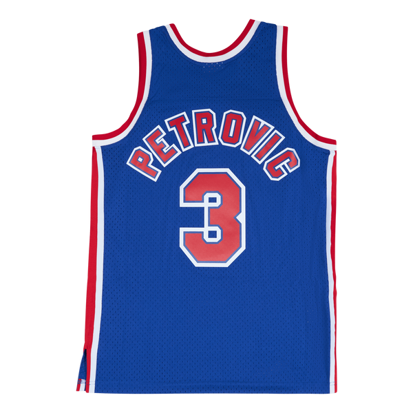 Nets Swingman Jersey - New Jersey Nets 1992 - Drazen Petrovic