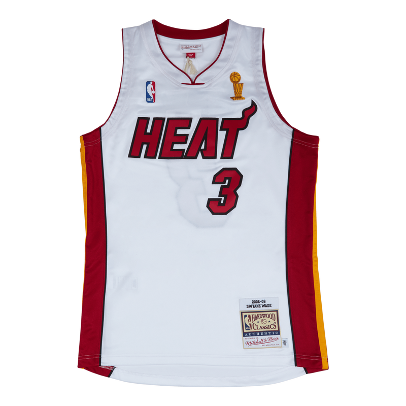 Heat Authentic Jersey Finals Wade