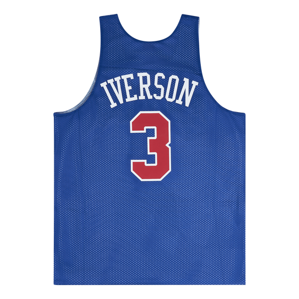 76ers Reversible Mesh Tank - Allen Iverson